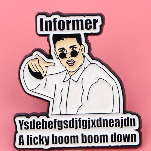 Canadian Rapper Snow, Informer Enamel Pin - Picture 6 of 7